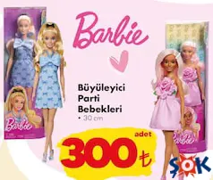 OYUNCAK BARBİE BÜYÜLEYİCİ PARTİ BEBEKLERİ